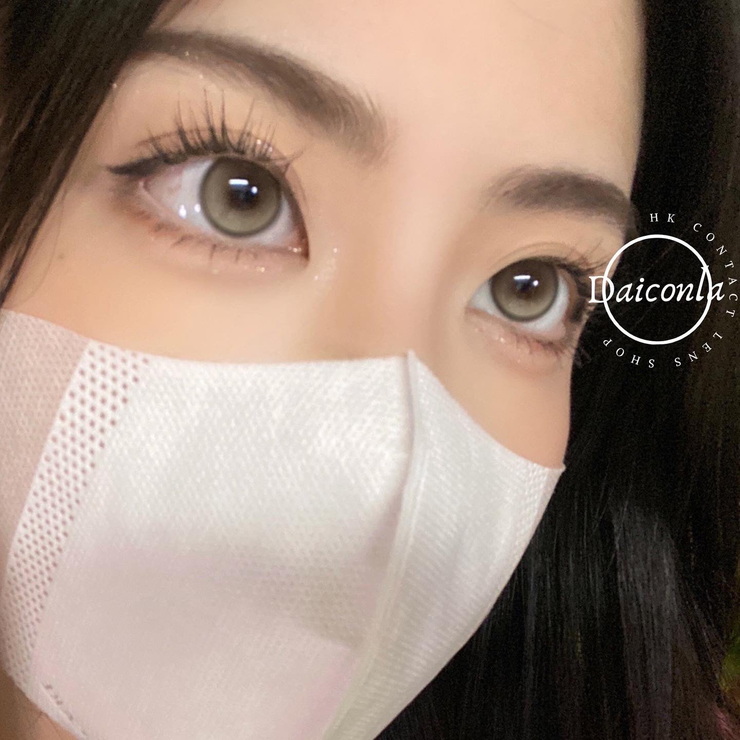 Allecon 年拋 鑽石貓眼棕 14.0mm 兩片裝 （$288兩副）