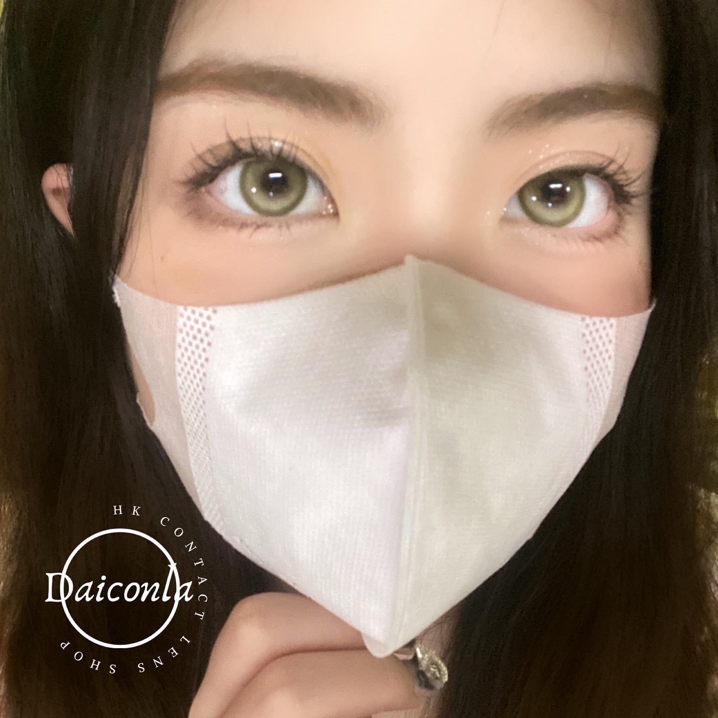 Serltyca年拋 綠椰奶凍 14.5mm 兩片裝  ($198/2對 $238/3對)